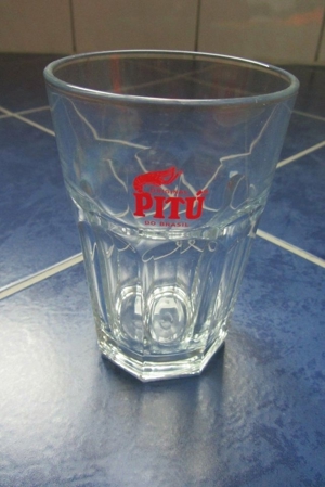 Pitu Cachaca Schnaps Glas Longdrink Glas -neu-