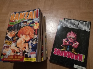 Mangaserie BANZAI! - 50 Bücher gebraucht, sehr guter Zustand Bild 1