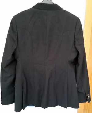 Turnier Reit-Jacket, Gr. 80, Marke GS Modell Stuttgart, schwarz Bild 2