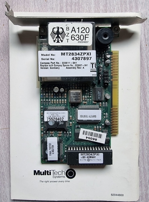 6x ISDN: Fritz!Card PCI 2.0 + Multimodem MT2834ZPXI + TELES.Online Bild 2