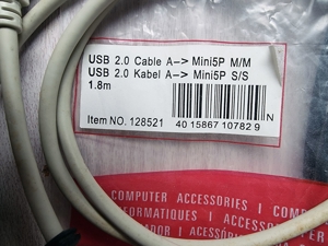 5x USB-Kabel und Verlängerungen, neue und gebrauchte, unterschiedliche Längen Bild 1