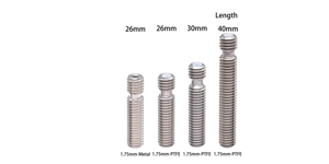 Zuführrohr Nozzle Throat 1,75mm Filament-M6-V5 3D-Drucker Kehle mit PTFE Rohr