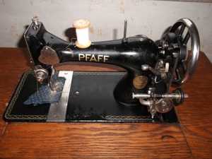 PFAFF- Nähmaschine von 1934 mit org. Kaufbeleg