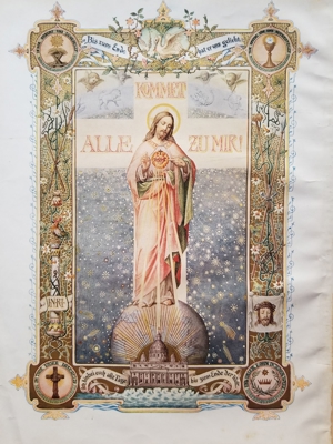 Haussegen- Familienbuch für s katholische Volk - von 1912 Bild 2