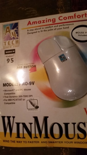 noch original A 4 Tech Mouse verpackte WIN Mouse zu verkaufen Bild 1