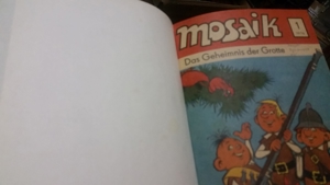 Diverse nach Jahren gebundene Mosaikcomiks aus der ehem. DDR Bild 2