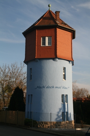 Urlaub Ferien im Wasserturm Großheringen / Thüringen Naumburg Weimar Jena