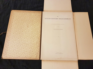 Handschriften Magda Enneccerus Die Ältesten Deutschen Sprach-Denkmäler L. Verlag Frankfurt 1897. Bild 4
