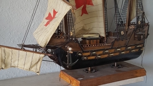 1 SCHÖNES ALTES DEKOSCHIFF