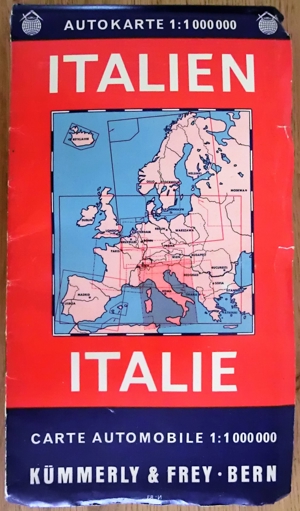 Alte Landkarten - Autokarten - Straßenkarten - Europa - Amerika Bild 8