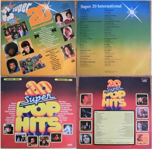 Konvolut Langspielplatten, LPs, Hits 70er u. 80er Jahre Bild 3