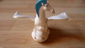Fliegendes Pferd Pegasus+ Philoctetes auf der Säule+3Kulissen Bild 5