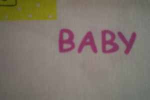 Baby Baumwoll Bettwäsche Kinderwagen 40 x 40 / 80 x 80 Baby Bild 2
