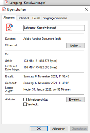 Lehrgang- Kesselwärter Bild 3