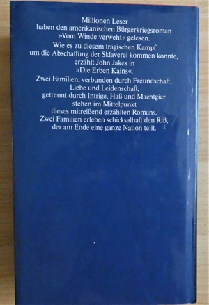 Die Erben Kains / John Jakes / Buch-Nr. 006544 / 1982 Bild 2