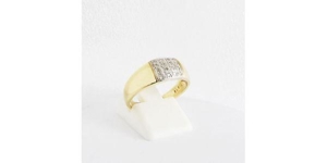 Ring Gold 585er Diamanten 14 kt Goldschmuck Edelstein Damen Bild 3