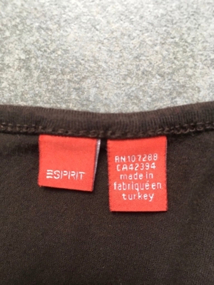 Spaghettiträgertop braun Bild 2