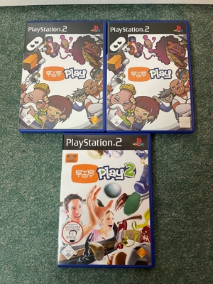 PlayStation 2 Spiele, Eye Toy: Play und Eye Toy: Play 2 Bild 1