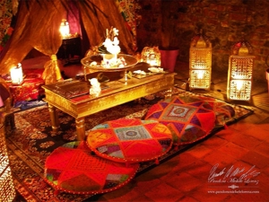 Wahrsagerzelt & Zelt Verleih! Edle eingerichtete Maharaja & Beduinen Deko-Wüstenzelte, Nomadenzelte! Bild 10