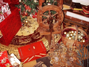 Nostalgische Event Weihnachtsdekorationen, antike Weihnachts-Lounge & Der Weihnachtsmann vom Nordpol Bild 17