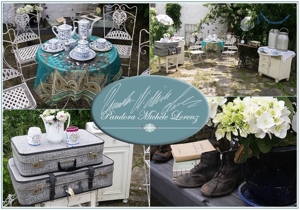 Vintage Dekorationen, Hochzeitsdeko! Candy Buffet & Sweet Table! Mieten, Verleih! Bild 1