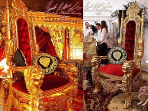 Orientalische, Indische Luxus Palast & Beduinen Event Deko Zelte Shisha Teezeremonie, Mieten Verleih Bild 10