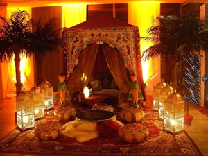 Orientalische, Indische Luxus Palast & Beduinen Event Deko Zelte Shisha Teezeremonie, Mieten Verleih Bild 19
