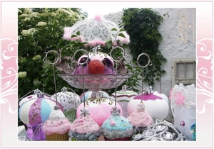 Vintage Dekorationen, Hochzeitsdeko! Candy Buffet & Sweet Table! Mieten, Verleih! Bild 16