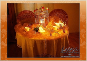 Tischdekorationen, Centerpiece Arrangements, Buffetdeko für Events Galas Hochzeiten, diversen Themen Bild 7