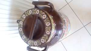 handbemalte Milchkanne Bild 2