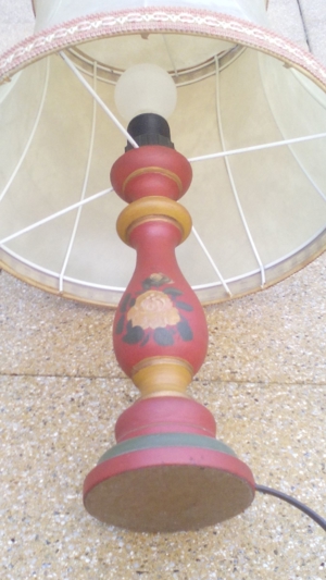 handbemalte Tischleuchte Bild 6