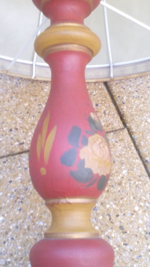 handbemalte Tischleuchte Bild 7