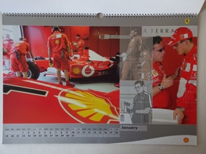 Für MSC-Fans: Limitierter Michael Schumacher Kalender 2004 Bild 3