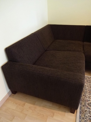 Neuwertige Eck-Sofa-Gruppe in 2 Varianten Bild 3