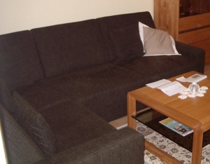 Neuwertige Eck-Sofa-Gruppe in 2 Varianten Bild 5