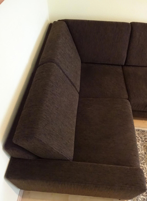 Neuwertige Eck-Sofa-Gruppe in 2 Varianten Bild 2