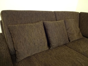 Neuwertige Eck-Sofa-Gruppe in 2 Varianten Bild 11