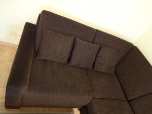 Neuwertige Eck-Sofa-Gruppe in 2 Varianten Bild 10