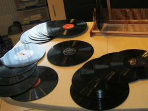 Alte Schellack-Schallplatten aus den 50er bzw. 60er Bild 2