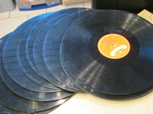 Alte Schellack-Schallplatten aus den 50er bzw. 60er Bild 4