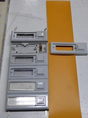 1 Paket Grothe Kunststoff Etagenplatten ETA2122 und EE Klingeldrücker mit Namensfeld auf Putz Bild 2