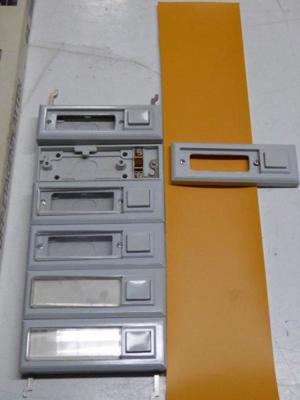 1 Paket Grothe Kunststoff Etagenplatten ETA2122 und EE Klingeldrücker mit Namensfeld auf Putz Bild 2