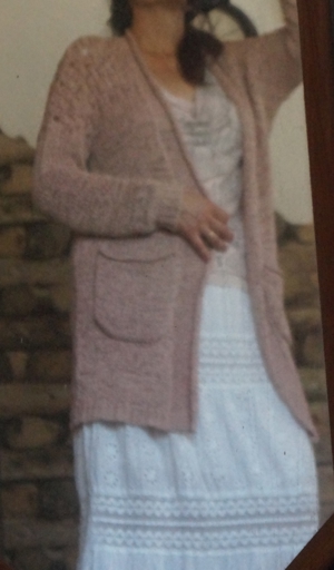 Schicke Damen-Strickjacke * Gr. M/L * TOP * lang Bild 2