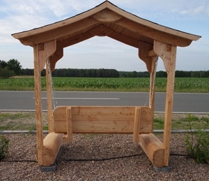 Hollywoodschaukel. Holzmöbel. Krongartmöbel. Bild 4