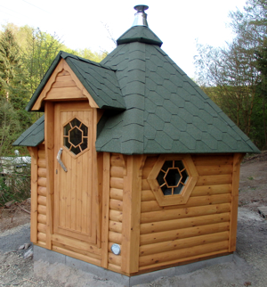 Sauna Gartensauna 45mm Kiefer 7,0m² KOTA wohnstatt