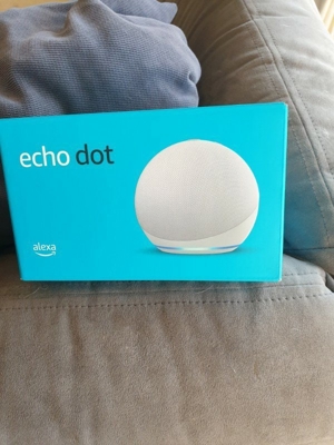 Amazon Echo Dot 4g weiß und antratzit  Bild 1