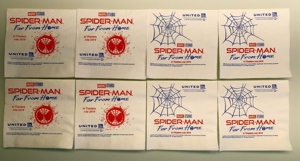 8x Servietten Spider-Man United Airlines MARVEL Studios Bild 2