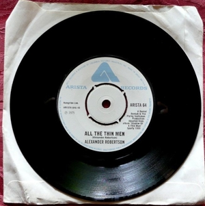 Vinyl - Single von Alexander Robertson - selten ! Bild 1