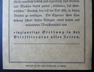 alte Leseproben Buchbeilage von 1920 Bild 4