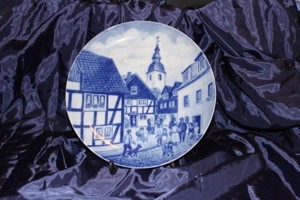 alter Siegener Jahresteller von Fürstenberg Porzellan Bild 2